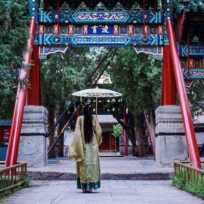 汉服模特