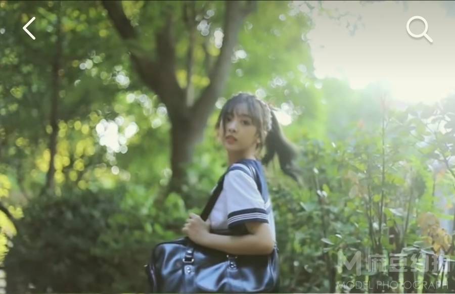 森系模特