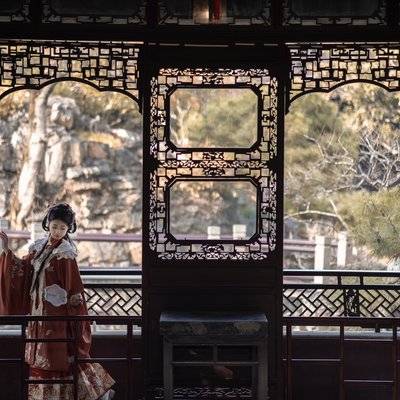 汉服模特