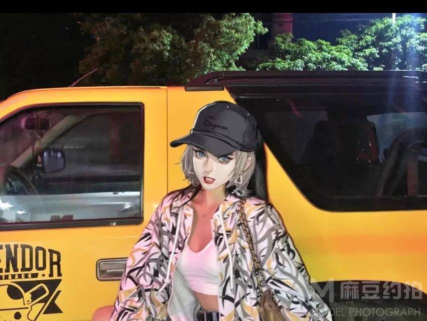 校园模特