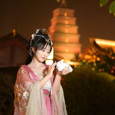 汉服模特