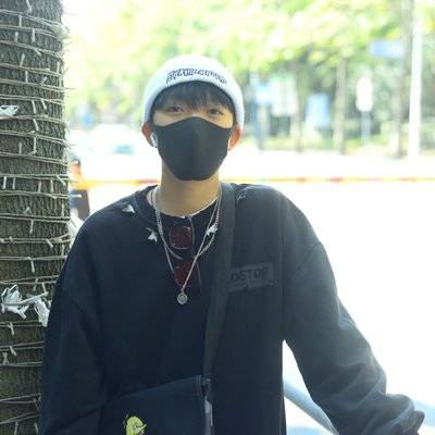 黑白模特