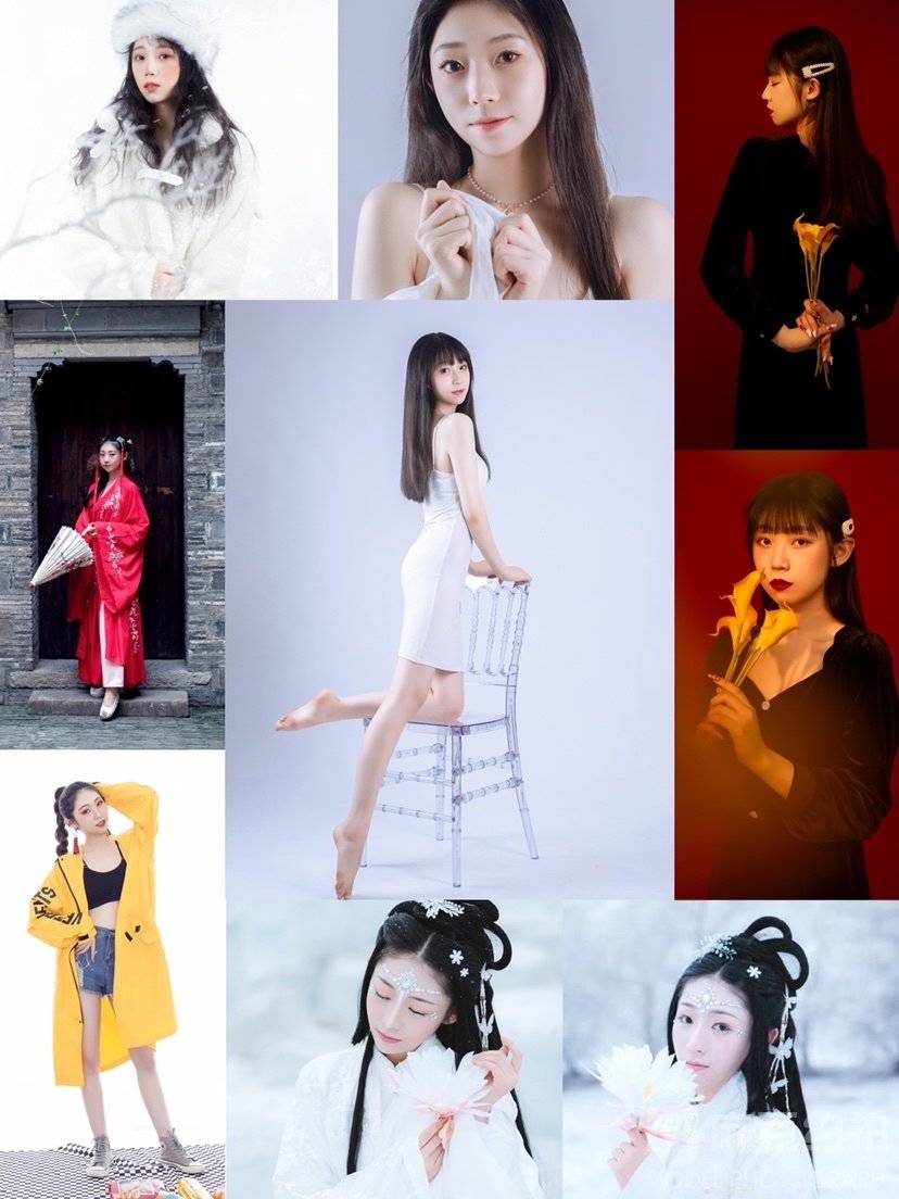 汉服模特