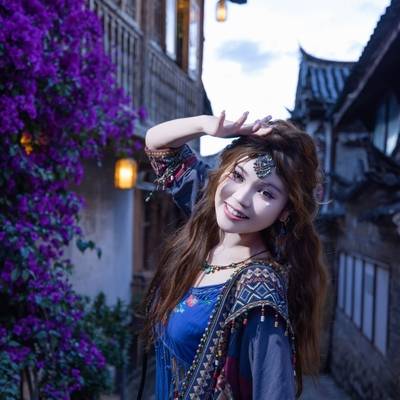 森系模特