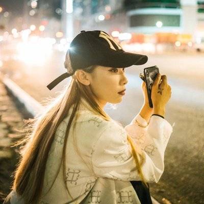 黑白模特