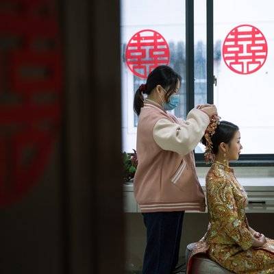 婚礼模特
