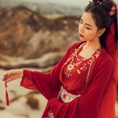 汉服模特