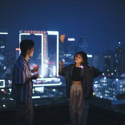 情侣模特