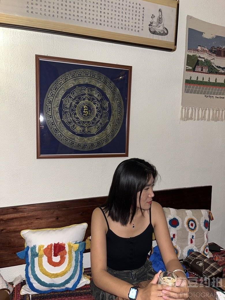 黑白模特