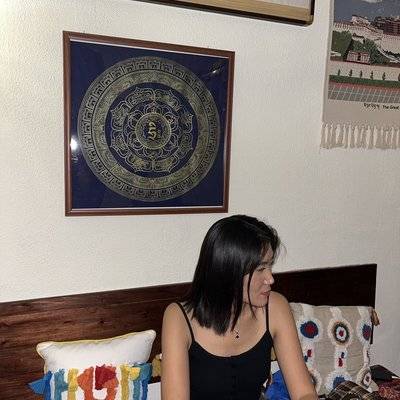 黑白模特