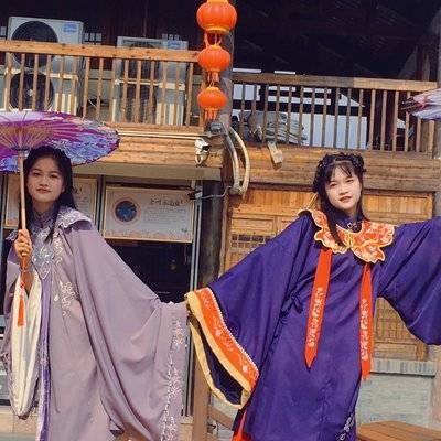 汉服模特