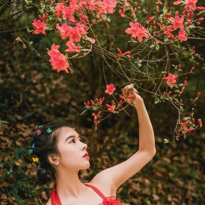 森系模特
