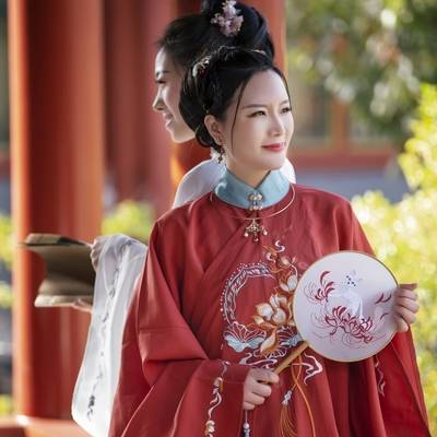 汉服模特