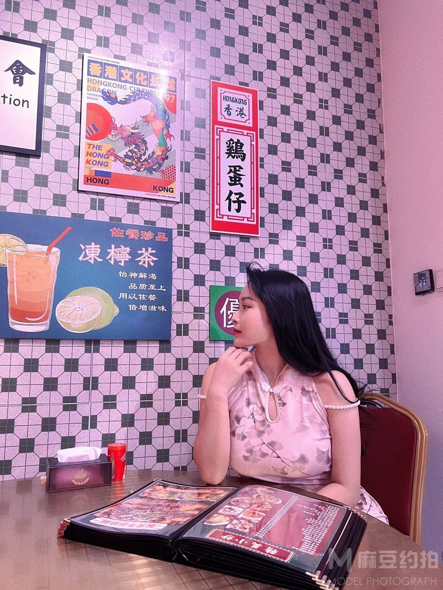 旗袍模特