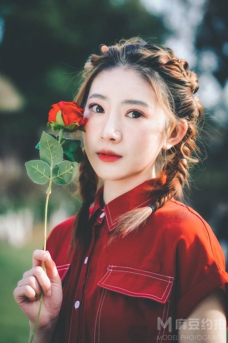 森系模特