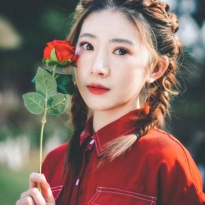 森系模特