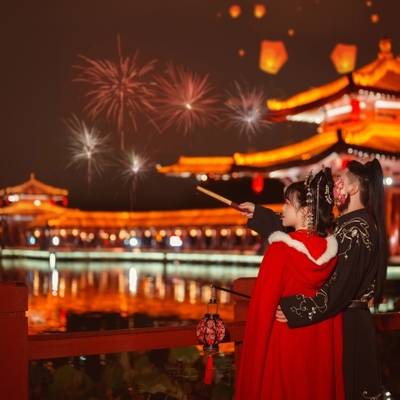 汉服模特