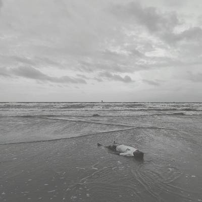 黑白模特