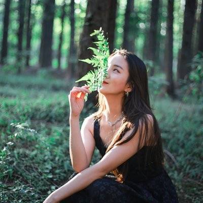 森系模特