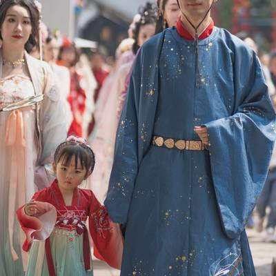 汉服模特