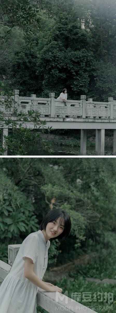 森系模特
