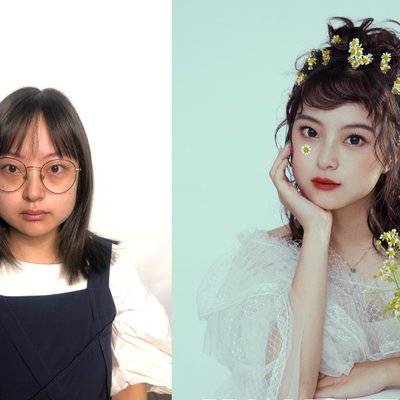 妆容模特