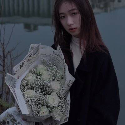 黑白模特