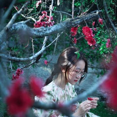 森系模特
