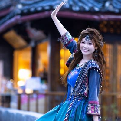 森系模特