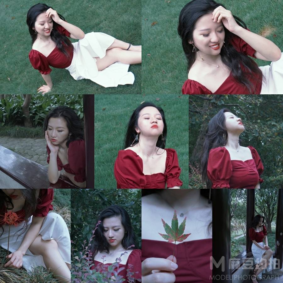 森系模特