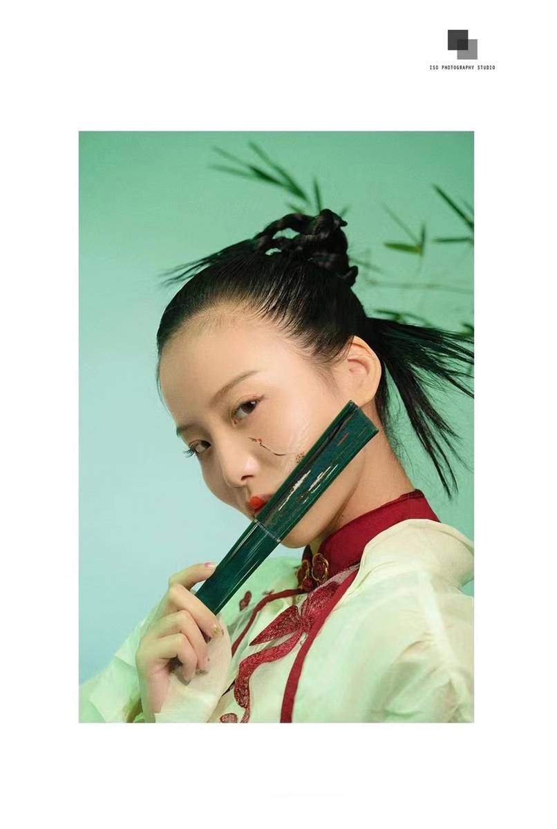 森系模特