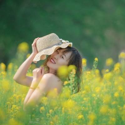 森系模特