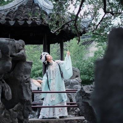 汉服模特