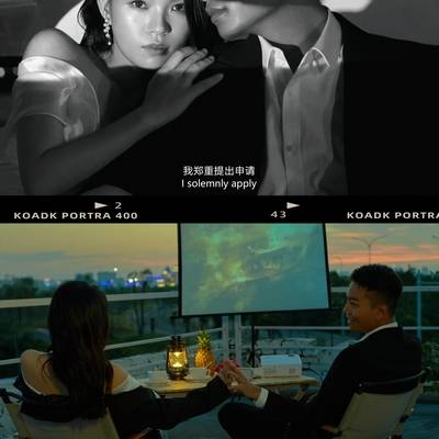情侣模特