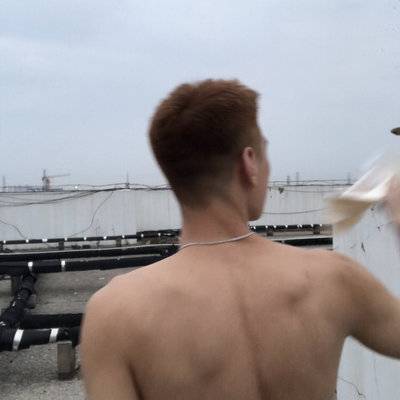 黑白模特