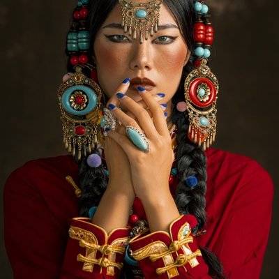 妆容模特