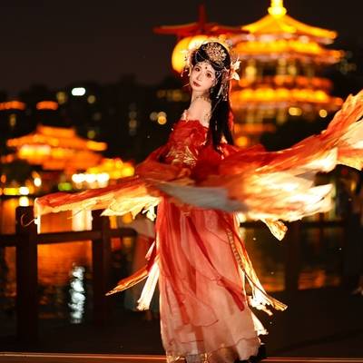 汉服模特