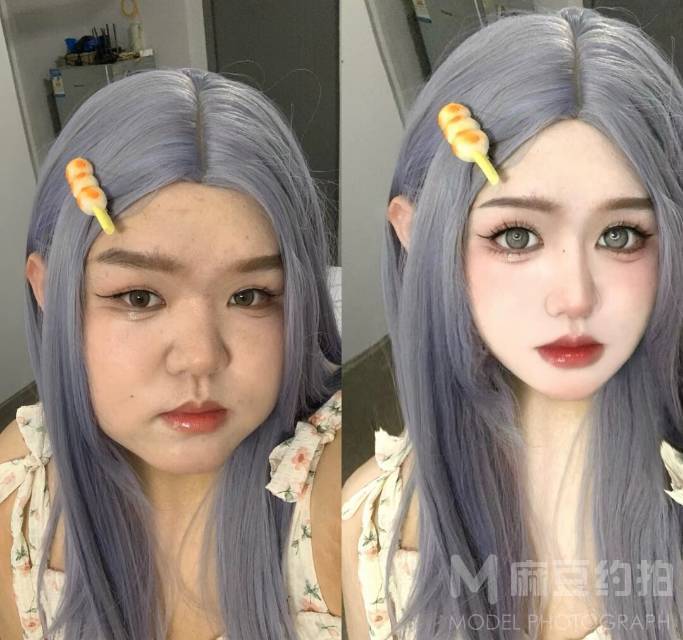 妆容模特