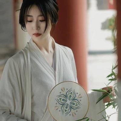 黑白模特