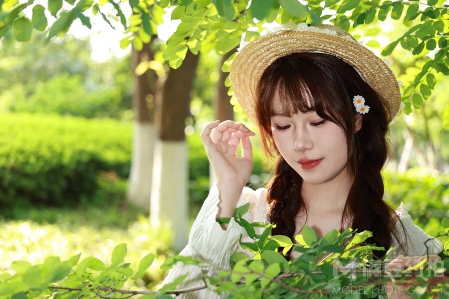 森系模特