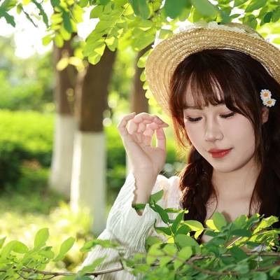 森系模特