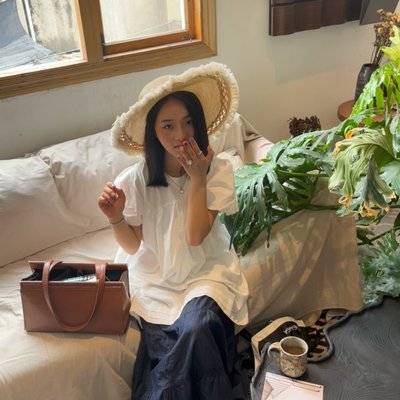 黑白模特