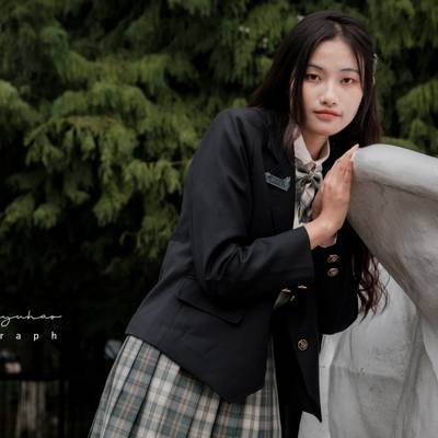 森系模特