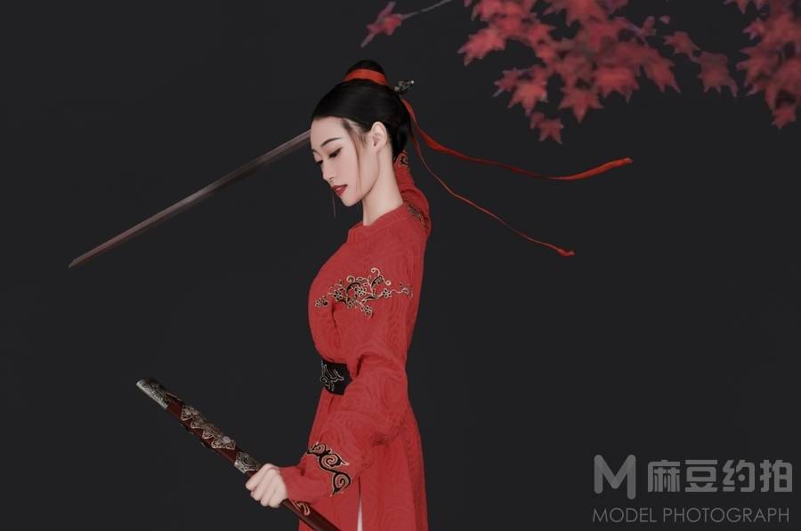 汉服模特