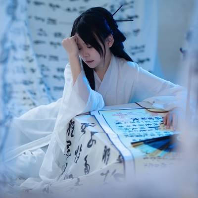 汉服模特
