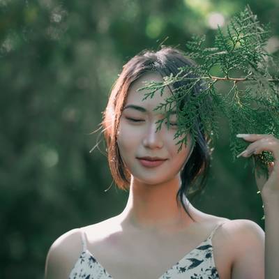 森系模特