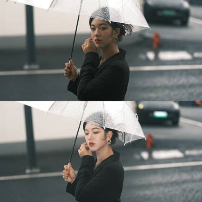 情绪模特