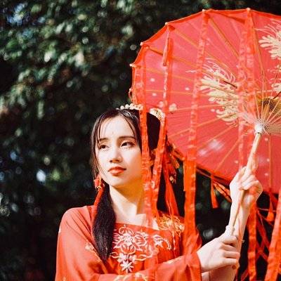 汉服模特