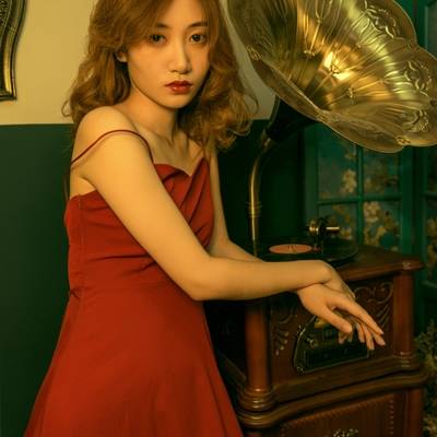 少女模特