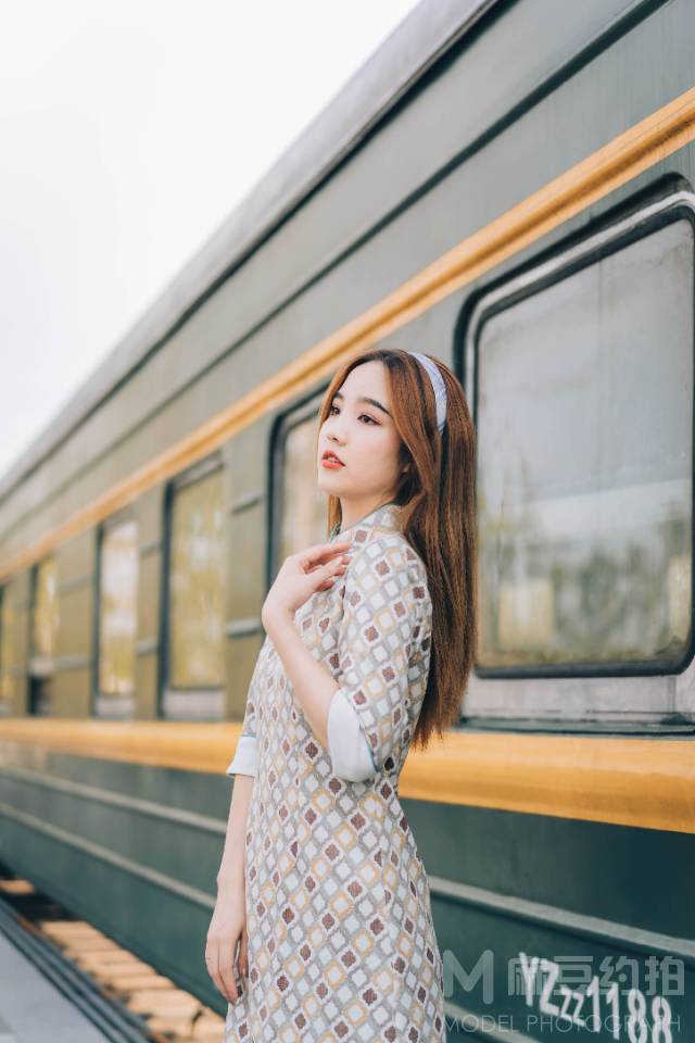 旗袍模特